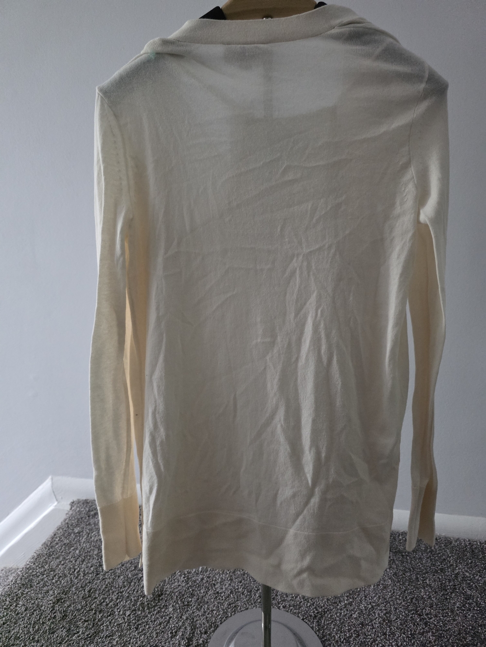 LOFT Cream Open-Front Cardigan & Shell Set - Picture 6 of 6